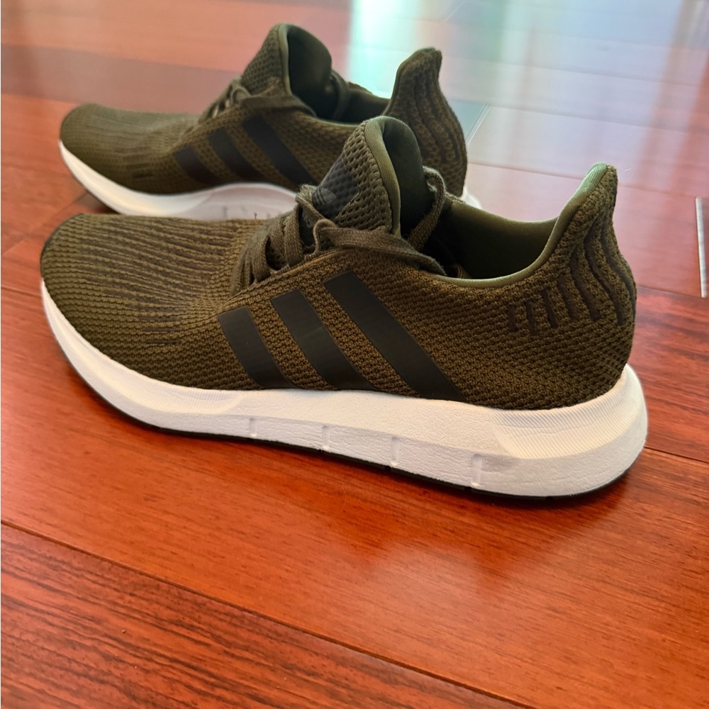 Adidas Men's Forest Green Sneakers